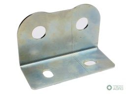 Uchwyt (tablica) podwójny dlaszybkozłączy long z przeciwnakręką M18x1.5 EURO Waryński