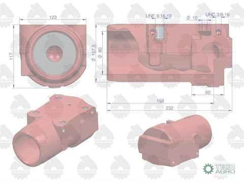CYLINDER PODN.MF U CYLINDER PODN.MF U