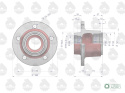 Piasta koła przedniego (5 otworów) C-330 C-360 ORYGINAŁ URSUS
