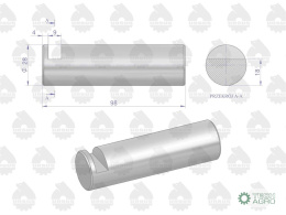 Sworzeń widełek C-385 ORYGINAŁ URSUS