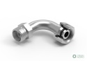 Kolanko hydrauliczne metryczne łukowe AB M12x1.5 06L (XEVW) Waryński ( sprzedawane po 2 )