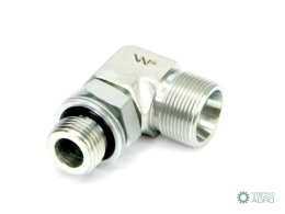 Kolanko hydrauliczne nastawne BB M14x1.5 08L x 1/4
