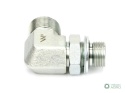 Kolanko hydrauliczne nastawne BB M14x1.5 08L x 1/4"BSP z regulacją Waryński
