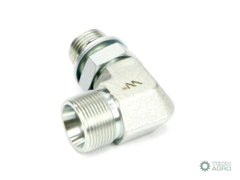 Kolanko hydrauliczne nastawne BB M16x1.5 10L x 1/4"BSP z regulacją Waryński ( sprzedawane po 2 ) Kolanko hydrauliczne nastawne BB M16x1.5 10L x 1/4"BSP z regulacją Waryński ( sprzedawane po 2 )