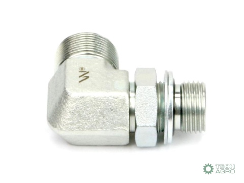 Kolanko hydrauliczne nastawne BB M30x2 22L x 3/4"BSP z regulacją Waryński Kolanko hydrauliczne nastawne BB M30x2 22L x 3/4"BSP z regulacją Waryński