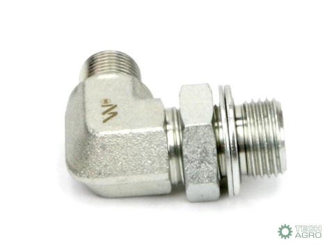 Kolanko hydrauliczne nastawne calowe BB 3/4" x 1" BSP z regulacją Waryński Kolanko hydrauliczne nastawne calowe BB 3/4" x 1" BSP z regulacją Waryński
