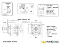 Silnik hydrauliczny MA2213C5B1D M5A567ADNQ206, B1322140031, JCB 800 Waryński