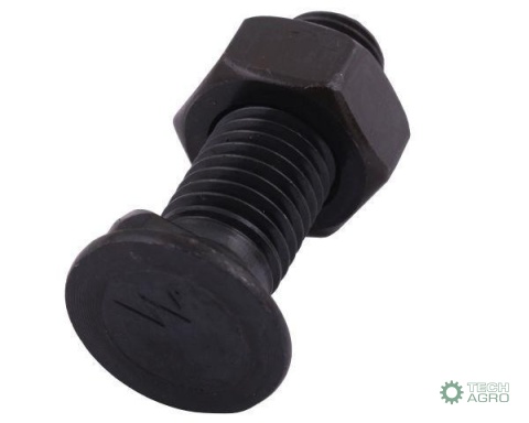 Śruba kpl. płużna dwunoskowa M10x30 mm kl.10.9 zastosowanie Gruber Waryński ( sprzedawane po 25 )