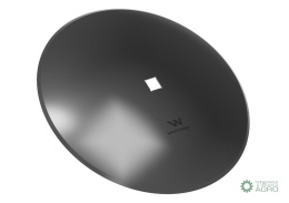 Talerz gładki fi 510 otwór 30x30 stal borowa WARYŃSKI R 1279621010 1240040020