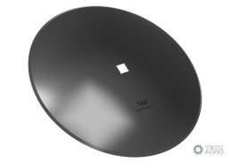 Talerz gładki fi 560 otwór 30x30 stal borowa WARYŃSKI R 1202030120