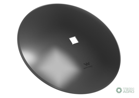 Talerz gładki fi 610 otwór 40x40 stal borowa WARYŃSKI R Talerz gładki fi 610 otwór 40x40 stal borowa WARYŃSKI R