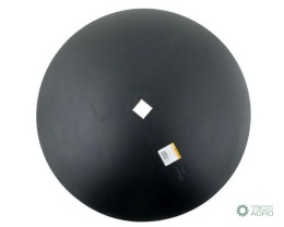 Talerz gładki fi 660 otwór 35x35 stal borowa 8mm Waryński