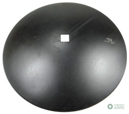 Talerz gładki fi 660 otwór 35x35 stalborowa Waryński