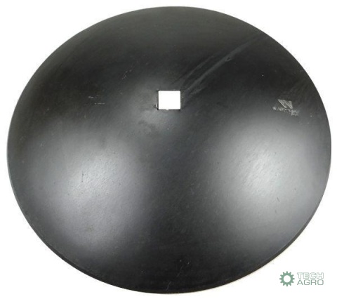 Talerz gładki fi 660 otwór 40x40 stalborowa Waryński Talerz gładki fi 660 otwór 40x40 stalborowa Waryński