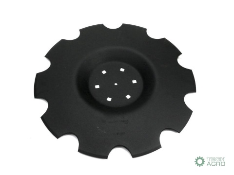 Talerz uzębiony Z-10 fi 510 mocowanie 6/120 grubość 3.5 mm przetłoczony stal borowa WARYŃSKI R Talerz uzębiony Z-10 fi 510 mocowanie 6/120 grubość 3.5 mm przetłoczony stal borowa WARYŃSKI R