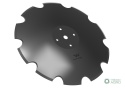 Talerz uzębiony Z-10 fi 560 mocowanie4/115 grubość 4.5 mm zastosowanie Mandam Waryński