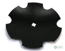 Talerz uzębiony Z-6 fi 460 otwór 30x30stal borowa 3.5mm WARYŃSKI MAXX 1202030150 W-5197460/30/P