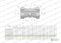 Złączka hydrauliczna calowa AA 3/4" BSP Waryński