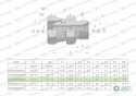Złączka hydrauliczna calowa AB 1/2" BSP (XKOR) Waryński ( sprzedawane po 2 )
