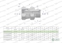 Złączka hydrauliczna calowa AB 1/4" BSP (XKOR) Waryński ( sprzedawane po 2 )