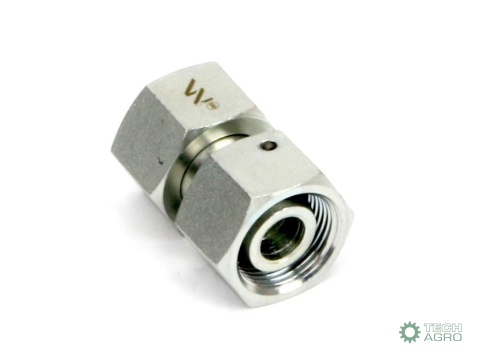 Złączka hydrauliczna metryczna AA M52x2 42L Waryński Złączka hydrauliczna metryczna AA M52x2 42L Waryński