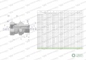 Złączka hydrauliczna metryczna AB (XKOR) A-M20x1.5 (60 stopni) / B-M20x1.5 (60 stopni) Waryński ( sprzedawane po 2 )