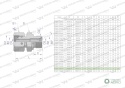 Złączka hydrauliczna metryczna AB (XKOR) A-M22x1.5 15L / B-M20x1.5 (60 stopni) Waryński ( sprzedawane po 2 )