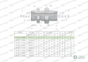 Złączka hydrauliczna metryczna grodziowa BB M12x1.5 06L z przeciwnakrętką (XSV) Waryński ( sprzedawane po 2 )