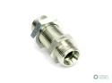 Złączka hydrauliczna metryczna grodziowa BB M12x1.5 06L z przeciwnakrętką (XSV) Waryński ( sprzedawane po 2 )