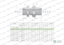 Złączka hydrauliczna metryczna grodziowa BB M14x1.5 08L z przeciwnakrętką (XSV) Waryński ( sprzedawane po 2 )
