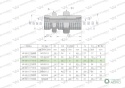 Złączka hydrauliczna metryczna grodziowa BB M16x1.5 10L z przeciwnakrętką (XSV) Waryński ( sprzedawane po 2 )