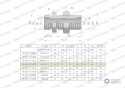 Złączka hydrauliczna metryczna grodziowa BB M18x1.5 12L z przeciwnakrętką (XSV) Waryński ( sprzedawane po 2 )