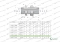 Złączka hydrauliczna metryczna grodziowa BB M30x2 22L z przeciwnakrętką (XSV) Waryński