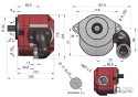 Pompa hydrauliczna wzmocniona C-385 (obroty lewe) 16Mpa w korpusie żeliwnym WARYŃSKI