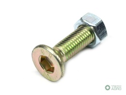 Śruba kpl. M12x45 - imbus 10 DIN7991 ( sprzedawane po 25 ) Waryński