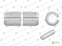 Kołek sprężysty 12x45 TEGER, (sprzedawane po 10)