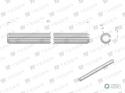 Kołek sprężysty 3x40 TEGER, (sprzedawane po 10)