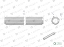 Kołek sprężysty 4x30 TEGER, (sprzedawane po 10)