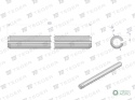 Kołek sprężysty 5x60 TEGER, (sprzedawane po 10)