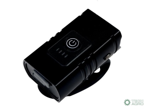 Lampa rowerowa LED przednia latarka 315lm 1200mAh ładowana USB Teger