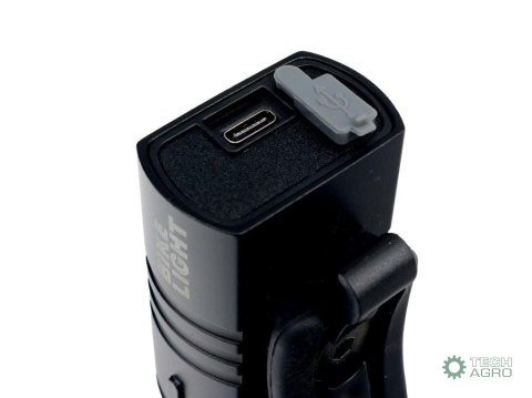 Lampa rowerowa LED przednia latarka 315lm 1200mAh ładowana USB Teger