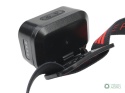 Latarka czołówka LED COB, 200 lm uruchamiana gestem akumulator 650 mAh ładowana USB-C, Teger