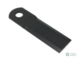 Nóż obrotowy rozdrabniacz słomy sieczkarnia gładki 175x50x4.5mm otwór 20 zastosowanie D49080066 MF WARYŃSKI ( sprzedawane po 25 