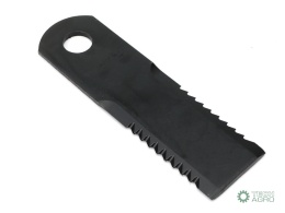 Nóż obrotowy rozdrabniacz słomy sieczkarnia uzębiony 173x50x4.5mm otwór 20 zastosowanie 84068444 New Holland WARYŃSKI ( sprzedaw