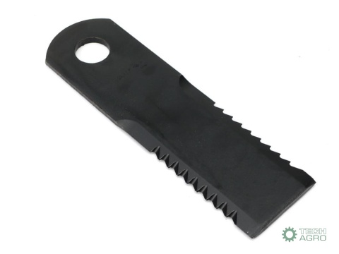 Nóż obrotowy rozdrabniacz słomy sieczkarnia uzębiony 173x50x4.5mm otwór 20 zastosowanie 84068444 New Holland WARYŃSKI ( sprzedaw