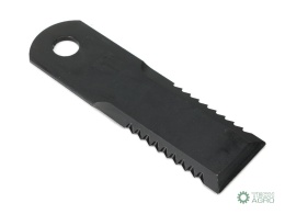 Nóż obrotowy rozdrabniacz słomy sieczkarnia uzębiony 173x50x4mm otwór 18 zastosowanie 322326450 Lavwerda Fendt MF WARYŃSKI ( spr