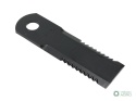 Nóż obrotowy rozdrabniacz słomy sieczkarnia uzębiony 175x50x4.5mm otwór 20 zastosowanie Z75875 John Deere WARYŃSKI ( sprzedawane