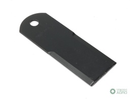 Nóż stały rozdrabniacz słomy sieczkarnia uzębiony 140x50x3mm otwór 12 zastosowanie 84437640 New Holland WARYŃSKI ( sprzedawane p
