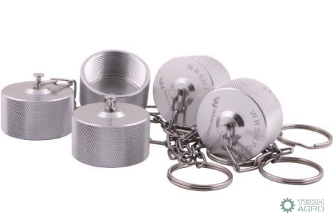 Pokrywa aluminiowa (korek, zaślepka) z gwintem wewnętrznym wkręcany do zaworów skręcanych - gniazd serii WRS Waryński ( sprzedaw Pokrywa aluminiowa (korek, zaślepka) z gwintem wewnętrznym wkręcany do zaworów skręcanych - gniazd serii WRS Waryński ( sprzedaw