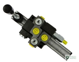 Rozdzielacz hydrauliczny 1-sekcyjny max przepływ 40L z sekcją pływającą Waryński